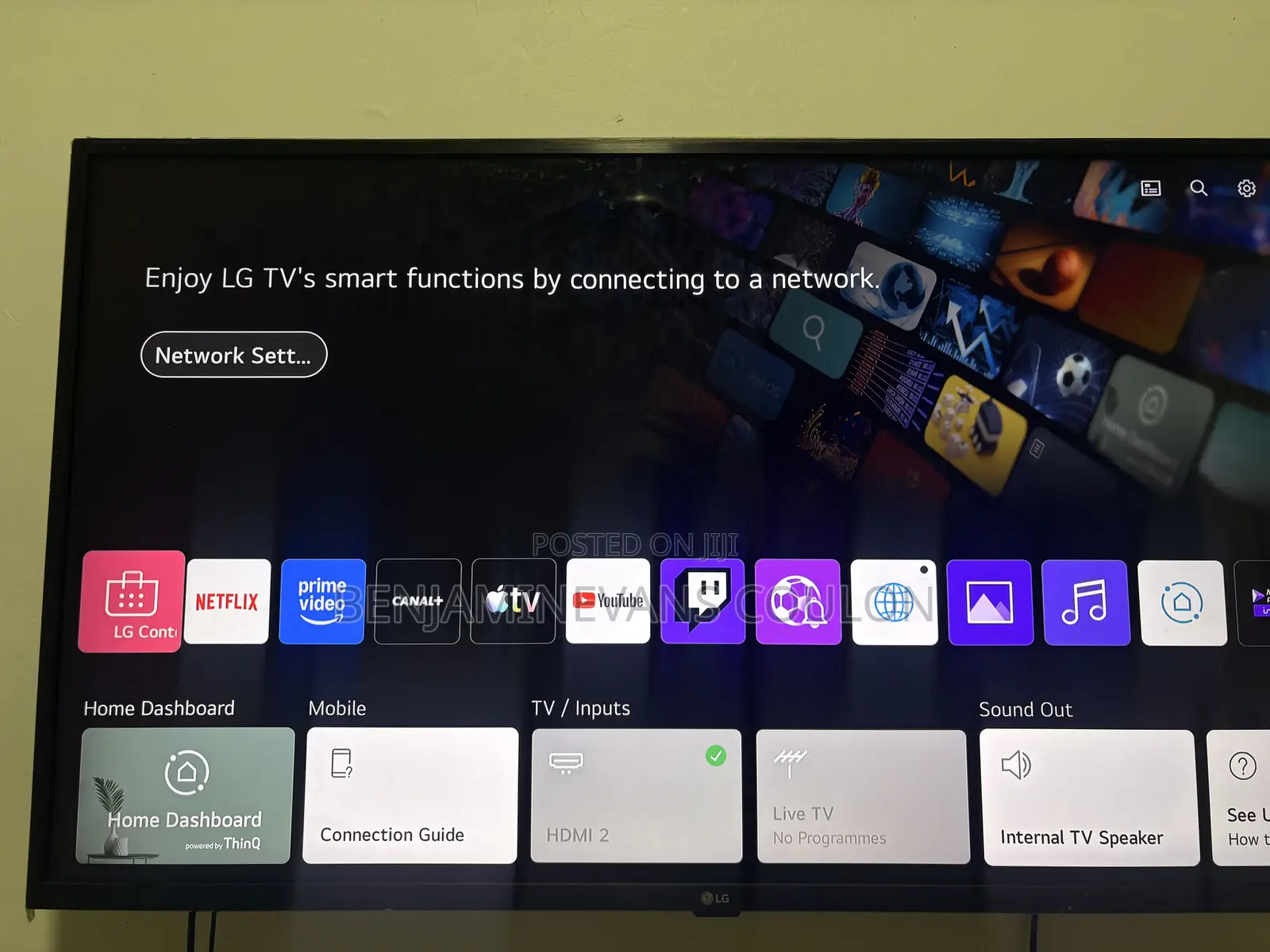 LG Smart TV 43 Inches UHD