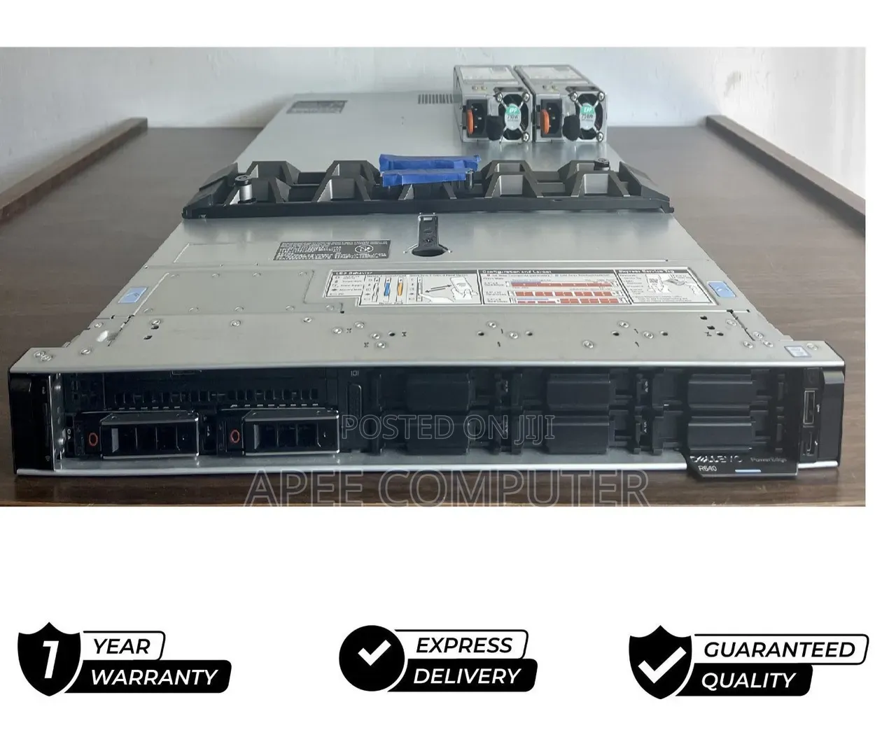 Server Dell PowerEdge R640 64GB Intel Xeon SSHD+SSD 3T