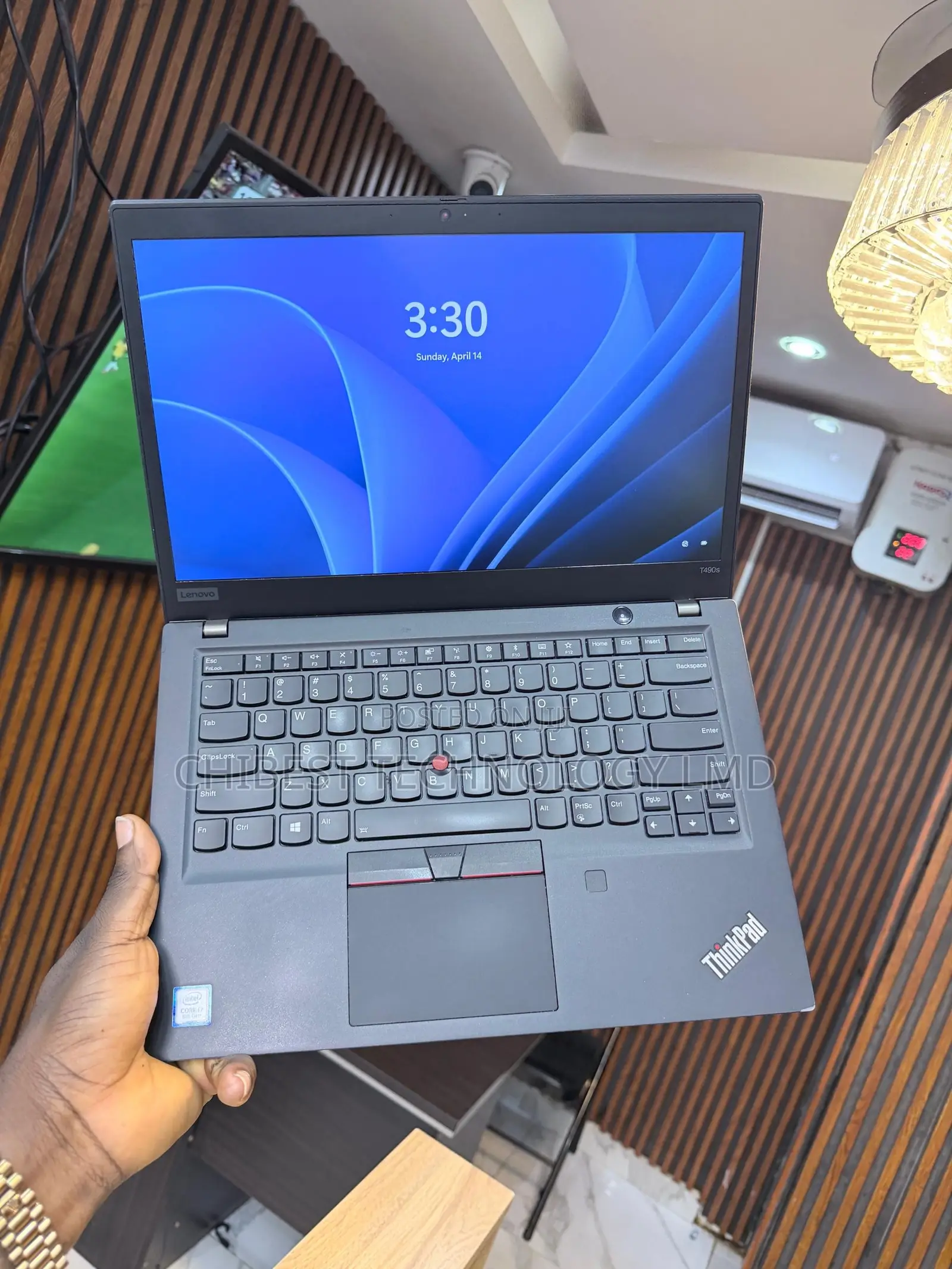 Laptop Lenovo ThinkPad T490s 16GB Intel Core i5 SSD 256GB