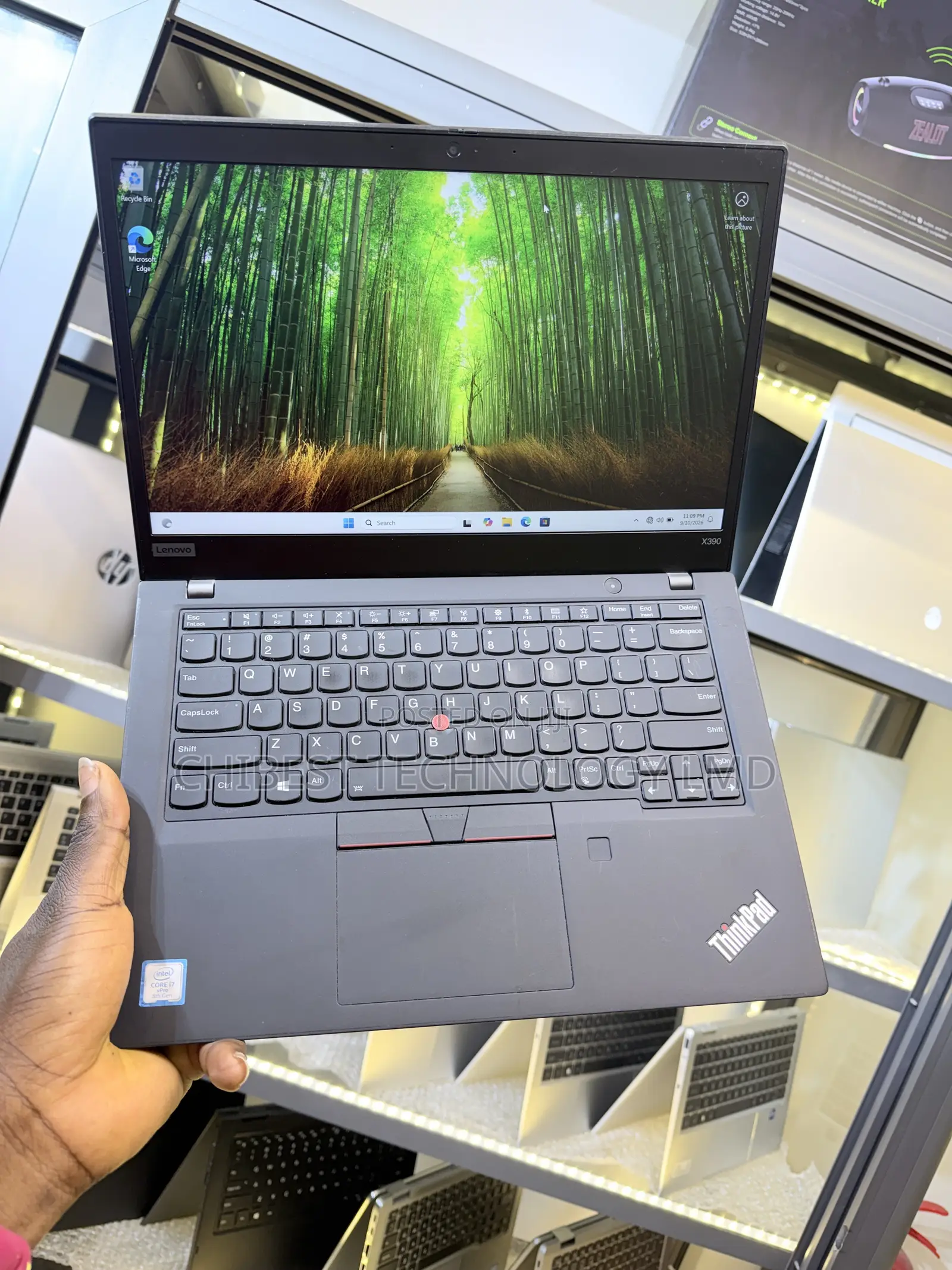 Laptop Lenovo ThinkPad X390 16GB Intel Core i7 SSD 256GB