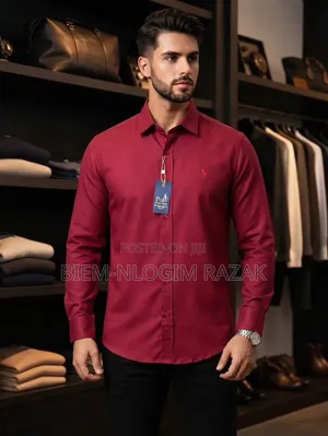 Quality Polo Plain Long Sleeves Shirts Available in Stock