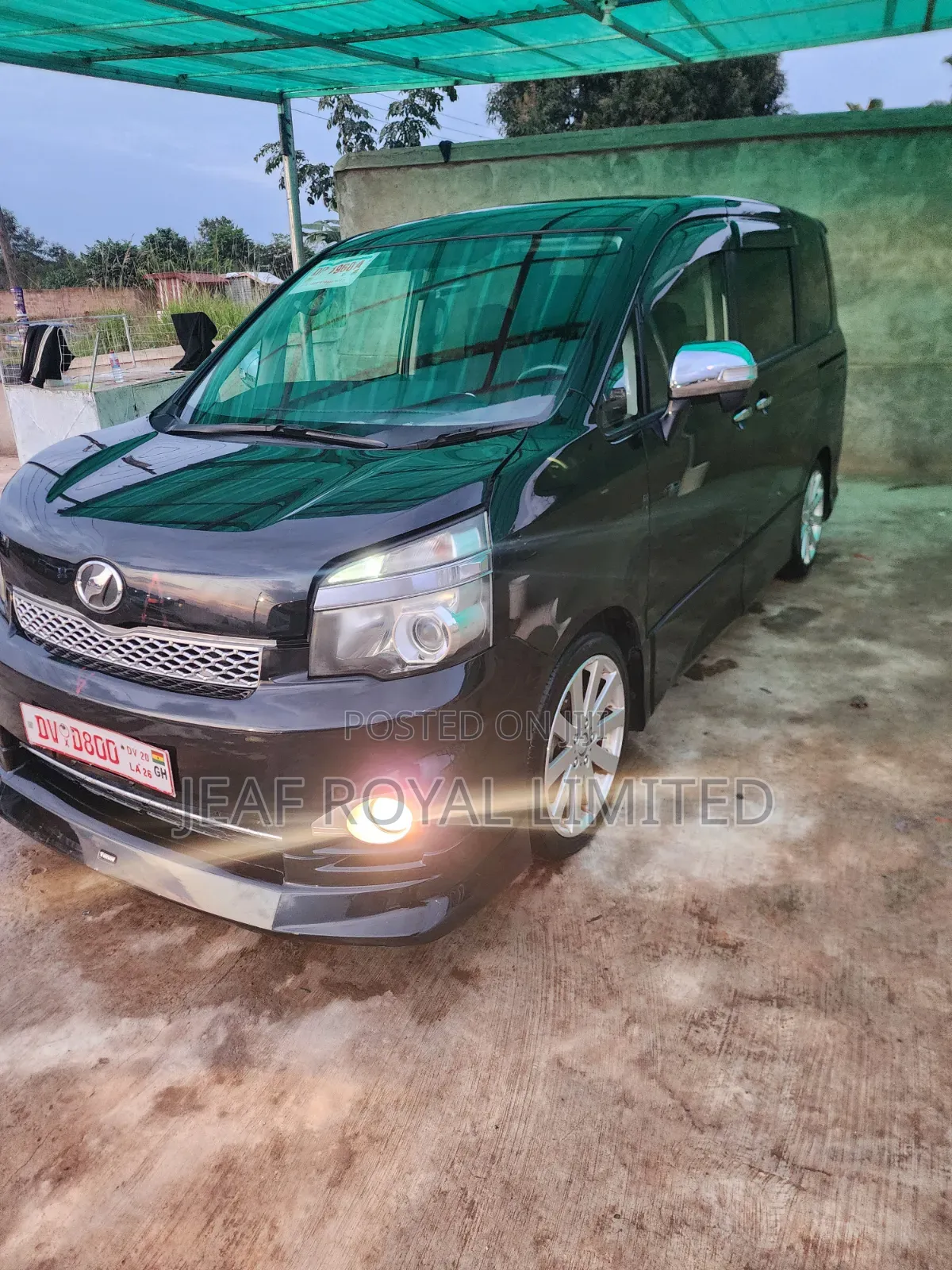 Toyota Voxy ZS G's Version EDGE 2WD 8-Seater 2012 Black