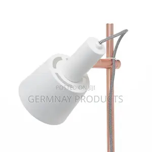 Haldar Floor Lamp White/Copper - Paulmann