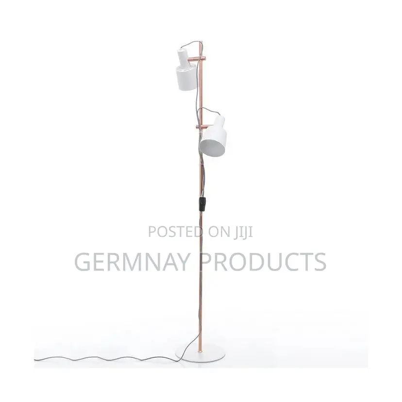 Haldar Floor Lamp White/Copper - Paulmann
