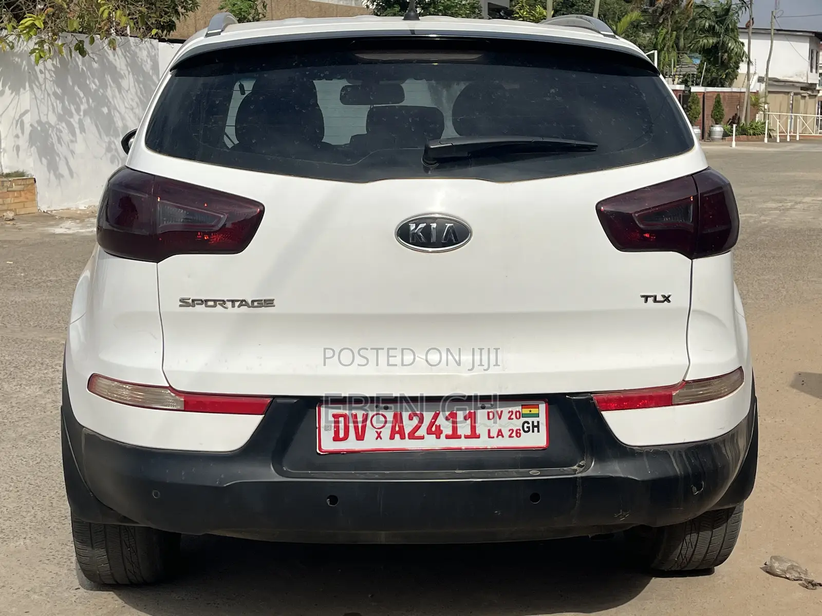 Kia Sportage EX 4dr SUV (2.4L 4cyl 6A) 2012 White