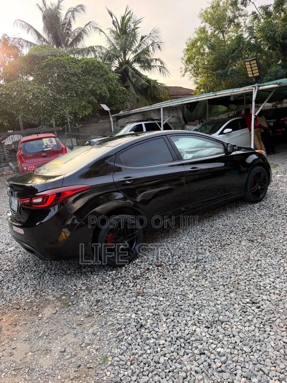 Hyundai Elantra 2013 Black