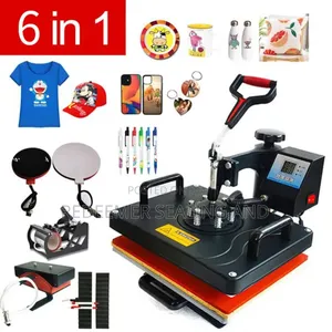 6 in 1 Heat Press Machine