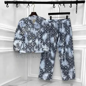 High Quality Luis Vuitton Jeans Jacket Top N Down Available in Stock