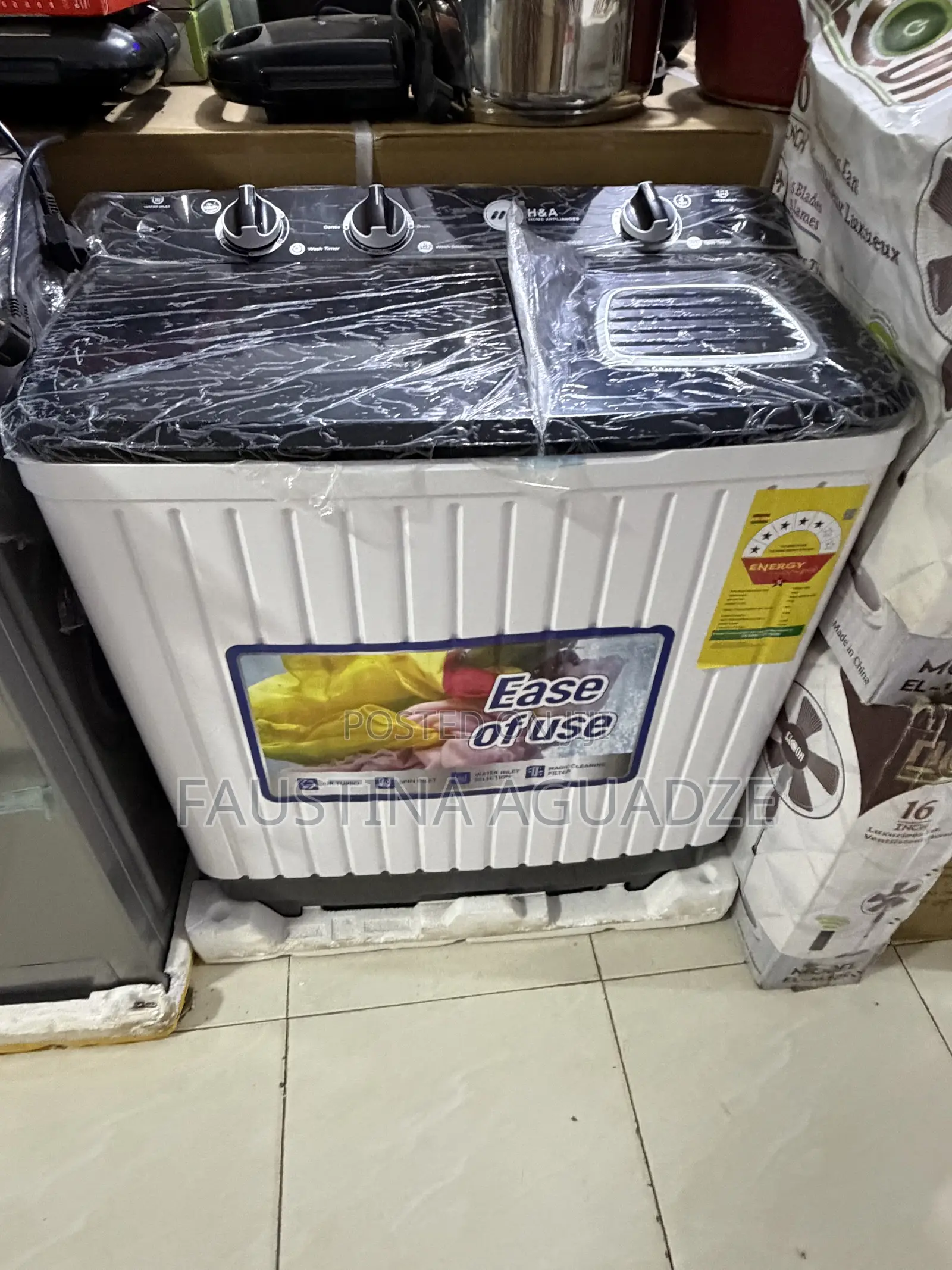 H a 7kg Twin Tab Washing Machine