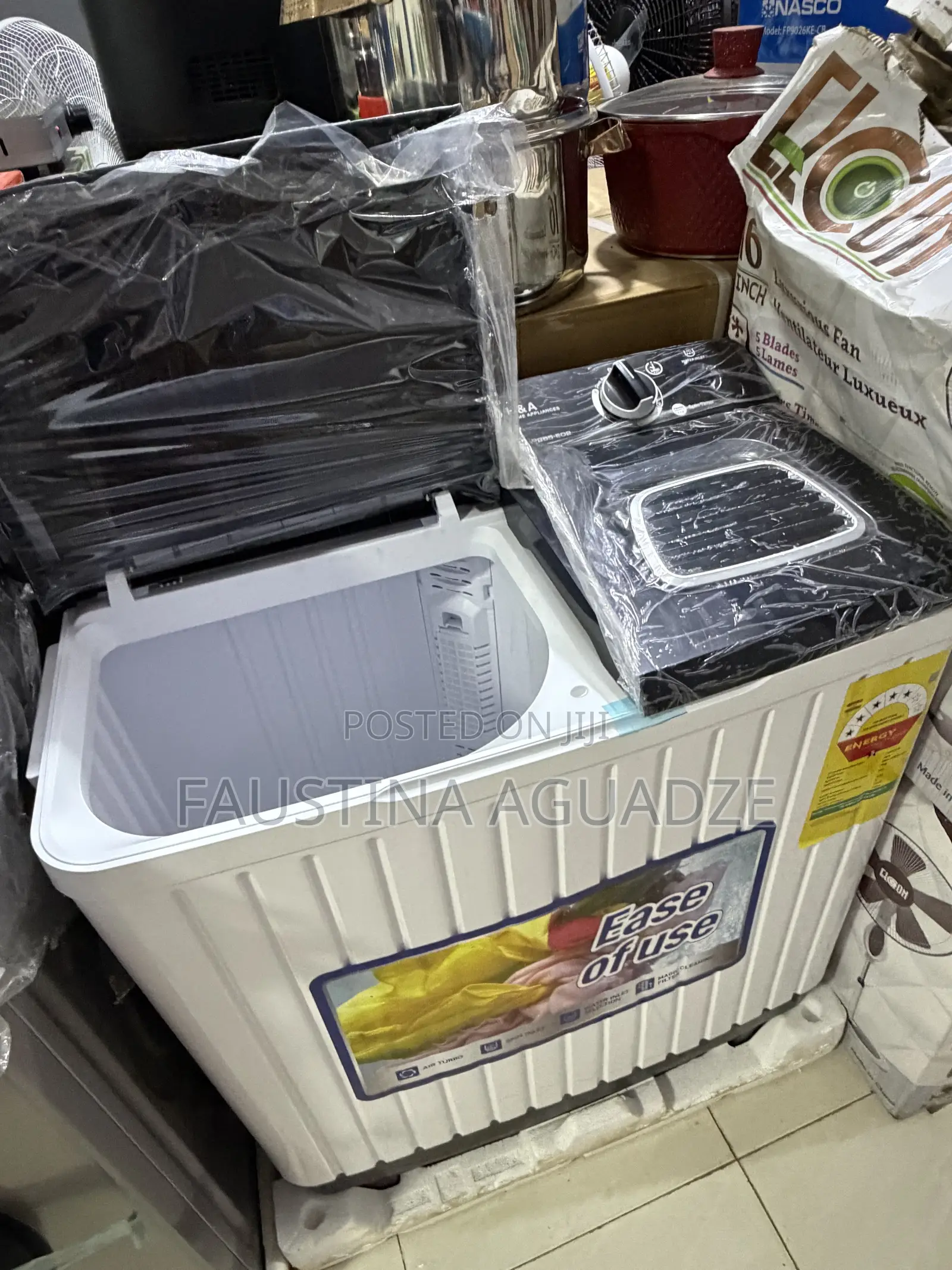 H a 7kg Twin Tab Washing Machine