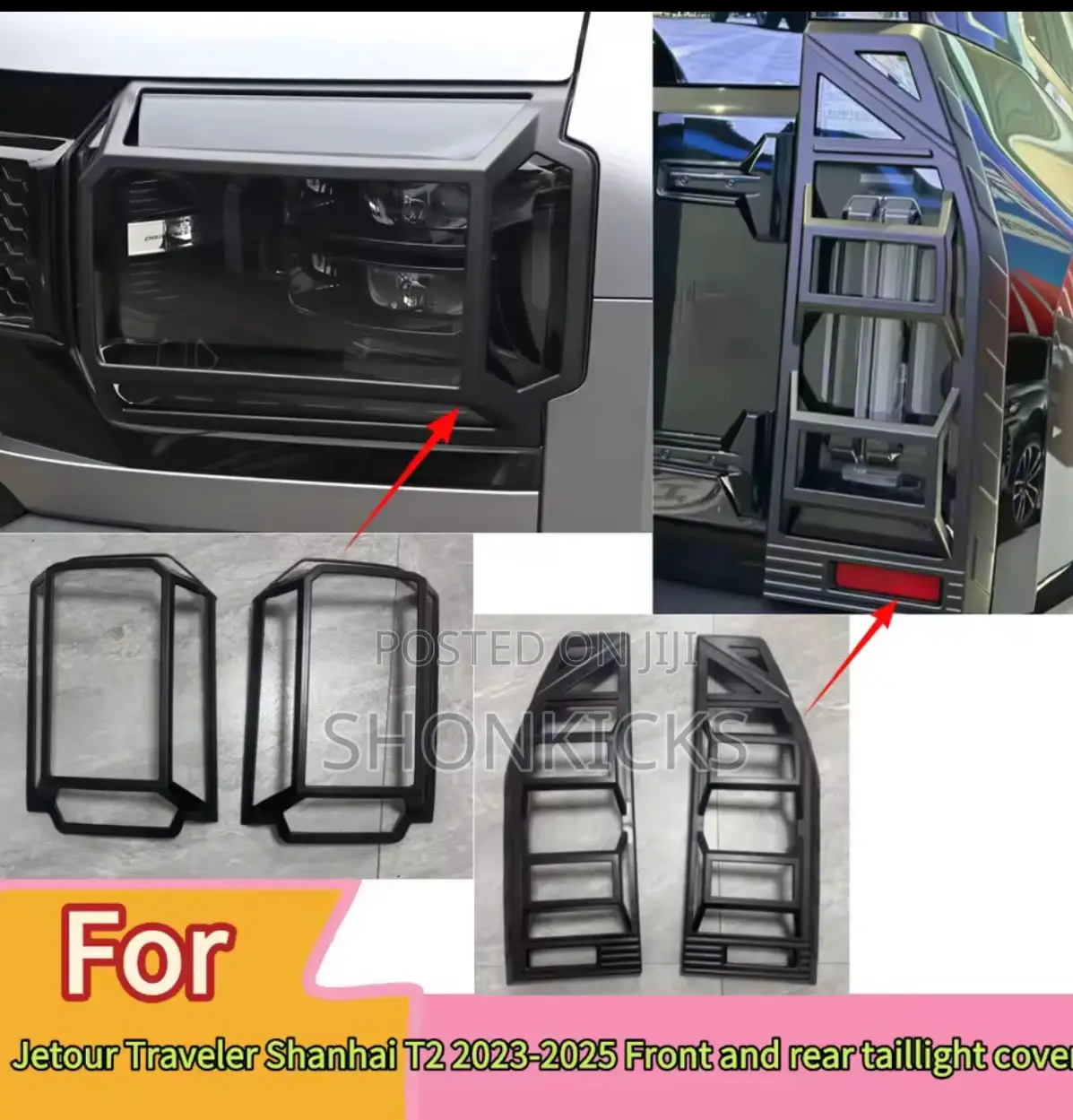 Jetour T2 Taillight Cover