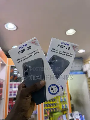 New Tecno Pop 20 64 GB Black