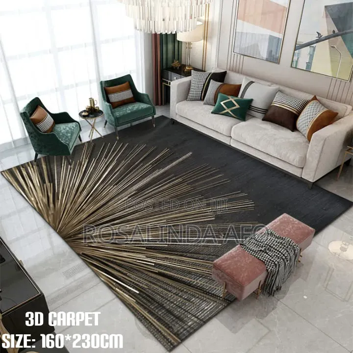 Luxurious 3d Centre Carpet 160by 230cm