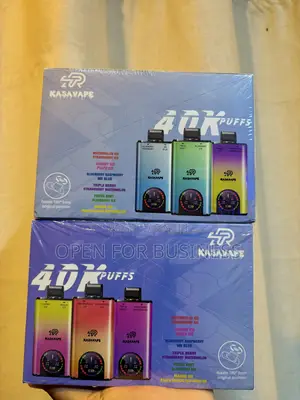 Kasavape Puffs | Blueberry Raspberry Mr Blue | GHS 220