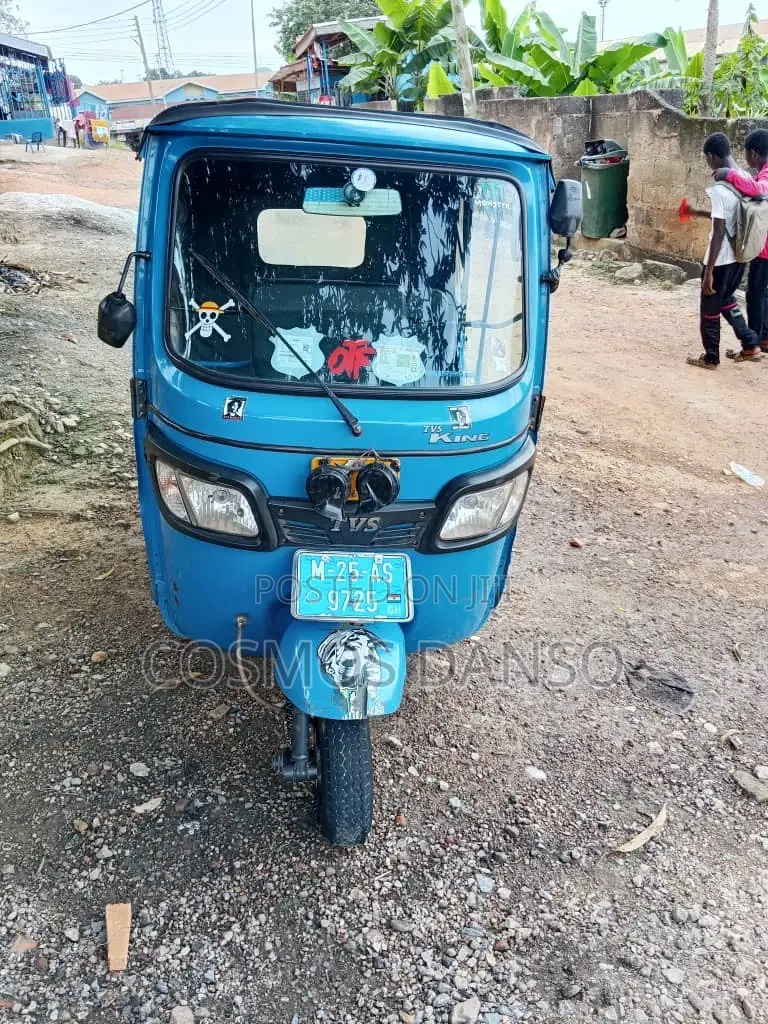 TVS King Deluxe Plus iTouch Start 2025 Blue