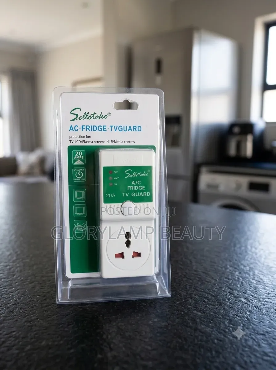 Sellotako 20A AC Fridge TV Guard Voltage Protector