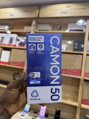New Tecno Camon 50 256 GB Gray