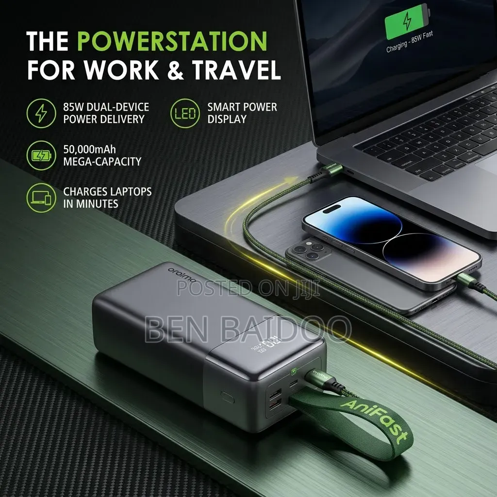 Oraimo Powerjet (85W,50000maH)