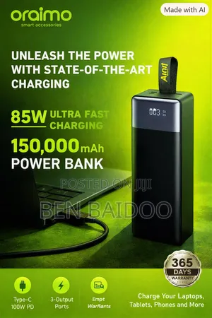 Oraimo Powerjet (85W,50000maH)
