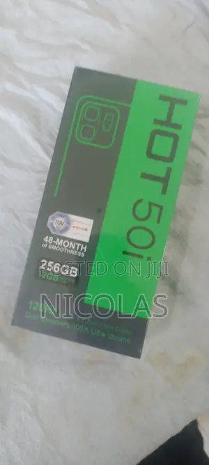 New Infinix Hot 50i 256 GB Black