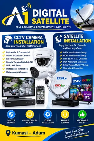 CCTV and Satellites Installation