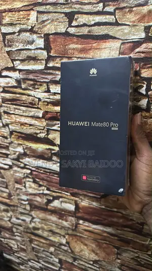 New Huawei Mate 80 Pro 5G 512 GB Black