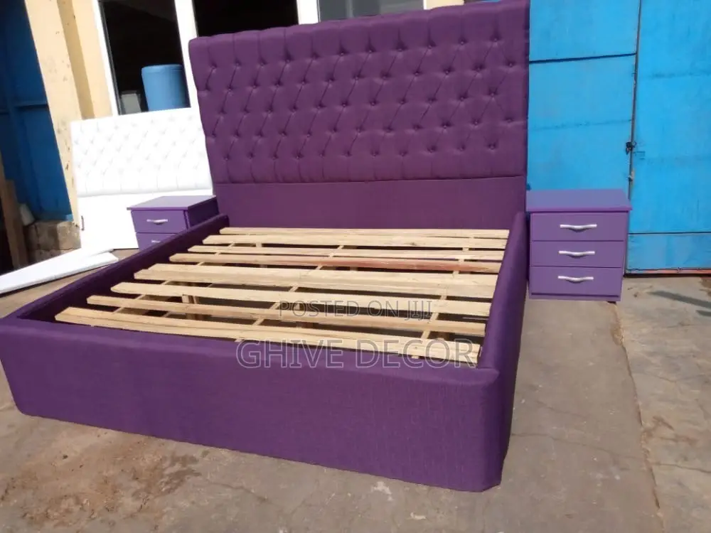 King Size Bed Plus 2 Cabinets