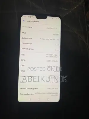 Huawei P20 Lite 128 GB Black