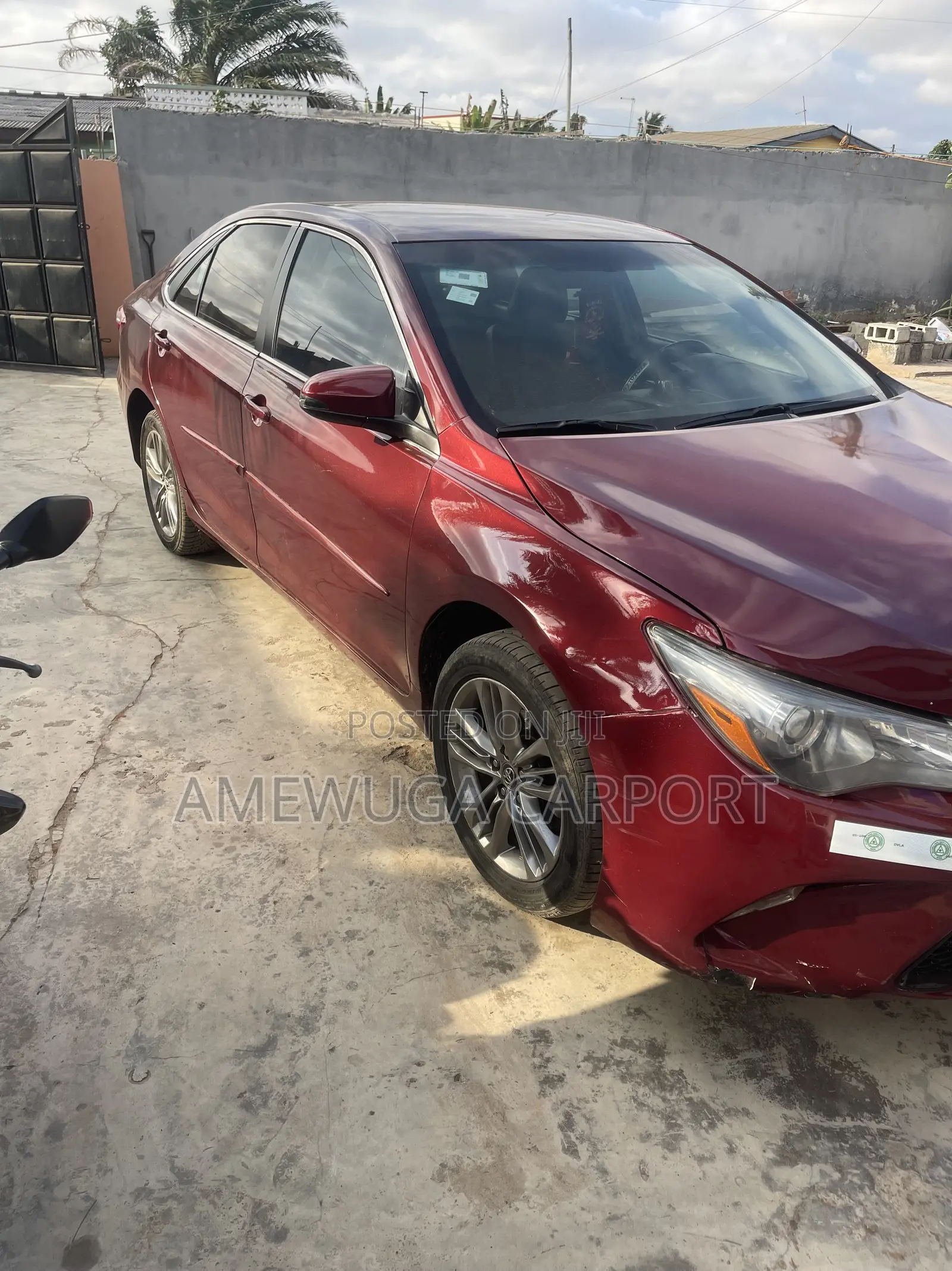 Toyota Camry SE 4dr Sedan (2.5L 4cyl 6A) 2017 Burgundy