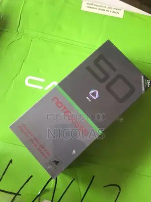 New Infinix Note 50s 256 GB Black