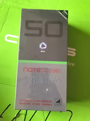 New Infinix Note 50s 256 GB Black