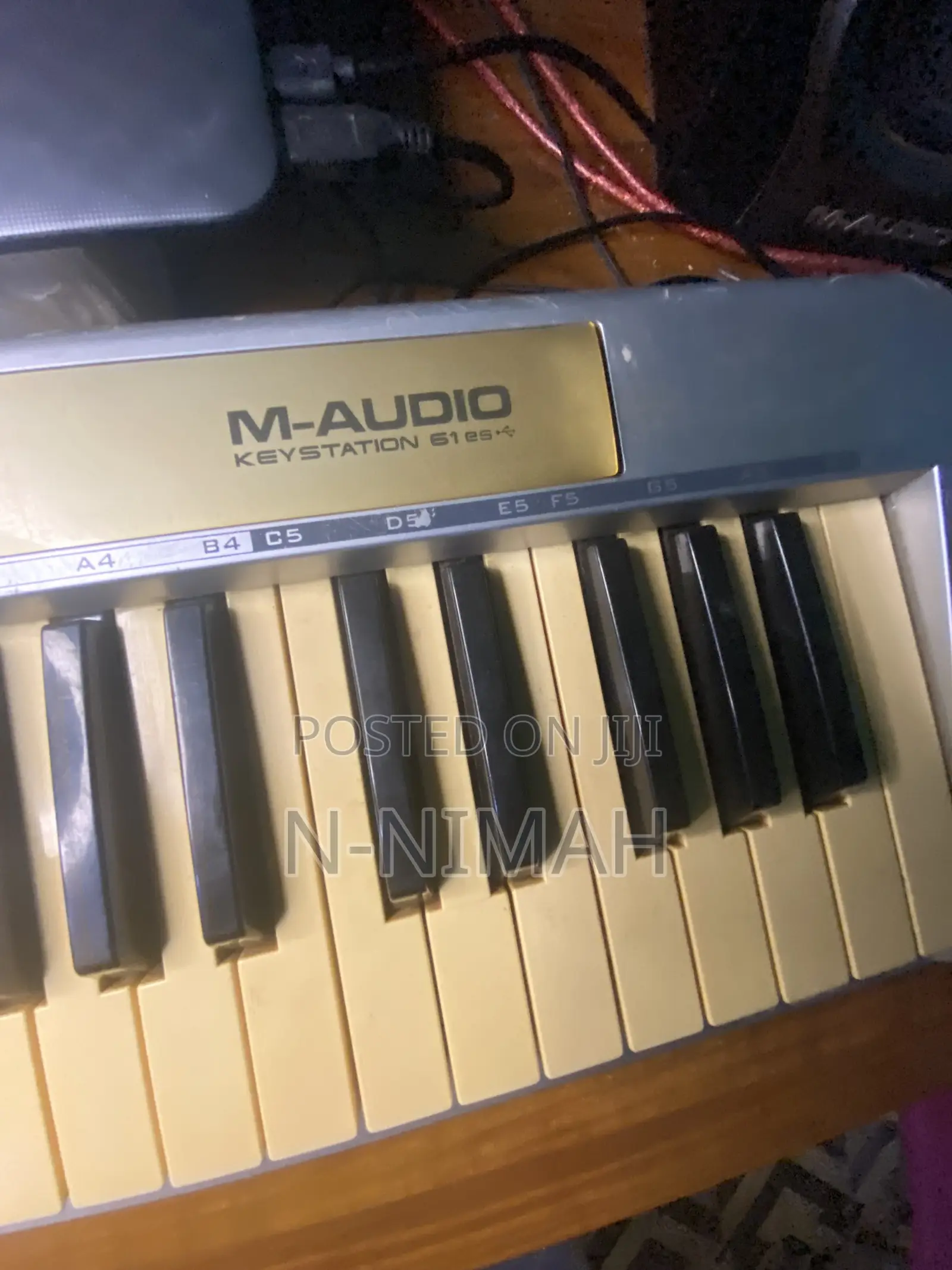 M-Audio Keystation 61es* - A 61-Key MIDI Controller Keyboard.