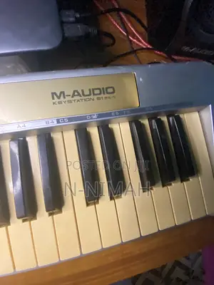 M-Audio Keystation 61es* - A 61-Key MIDI Controller Keyboard.