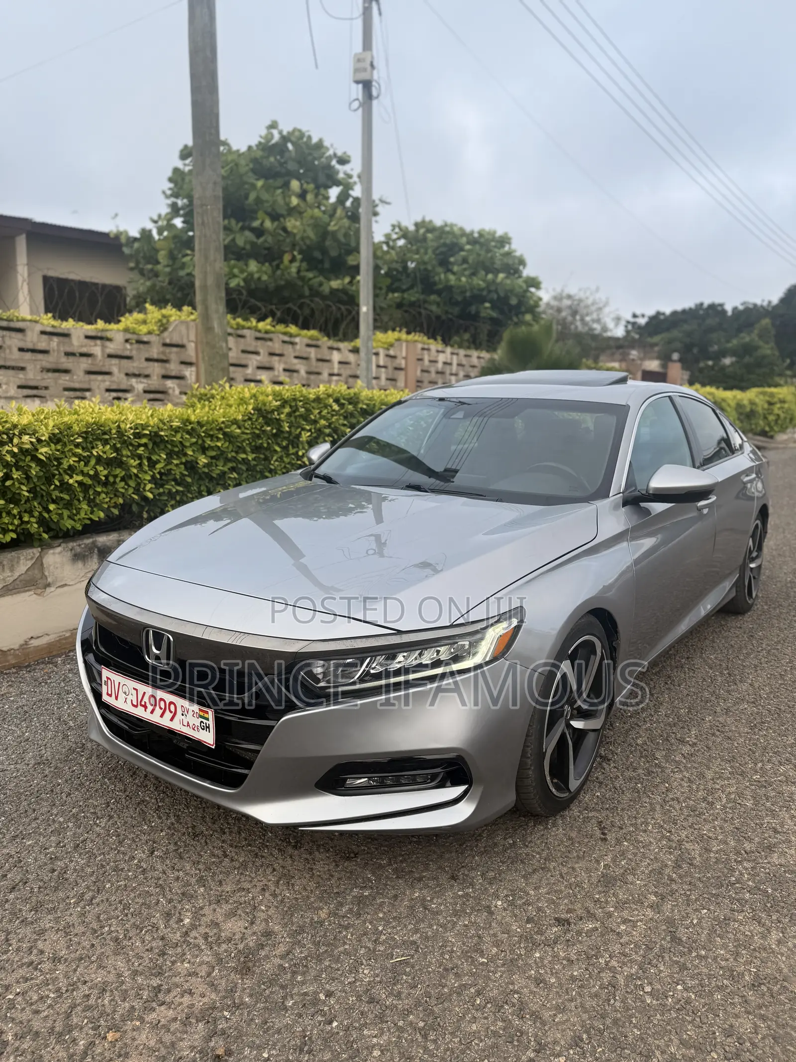 Honda Accord Sport 2018 Silver