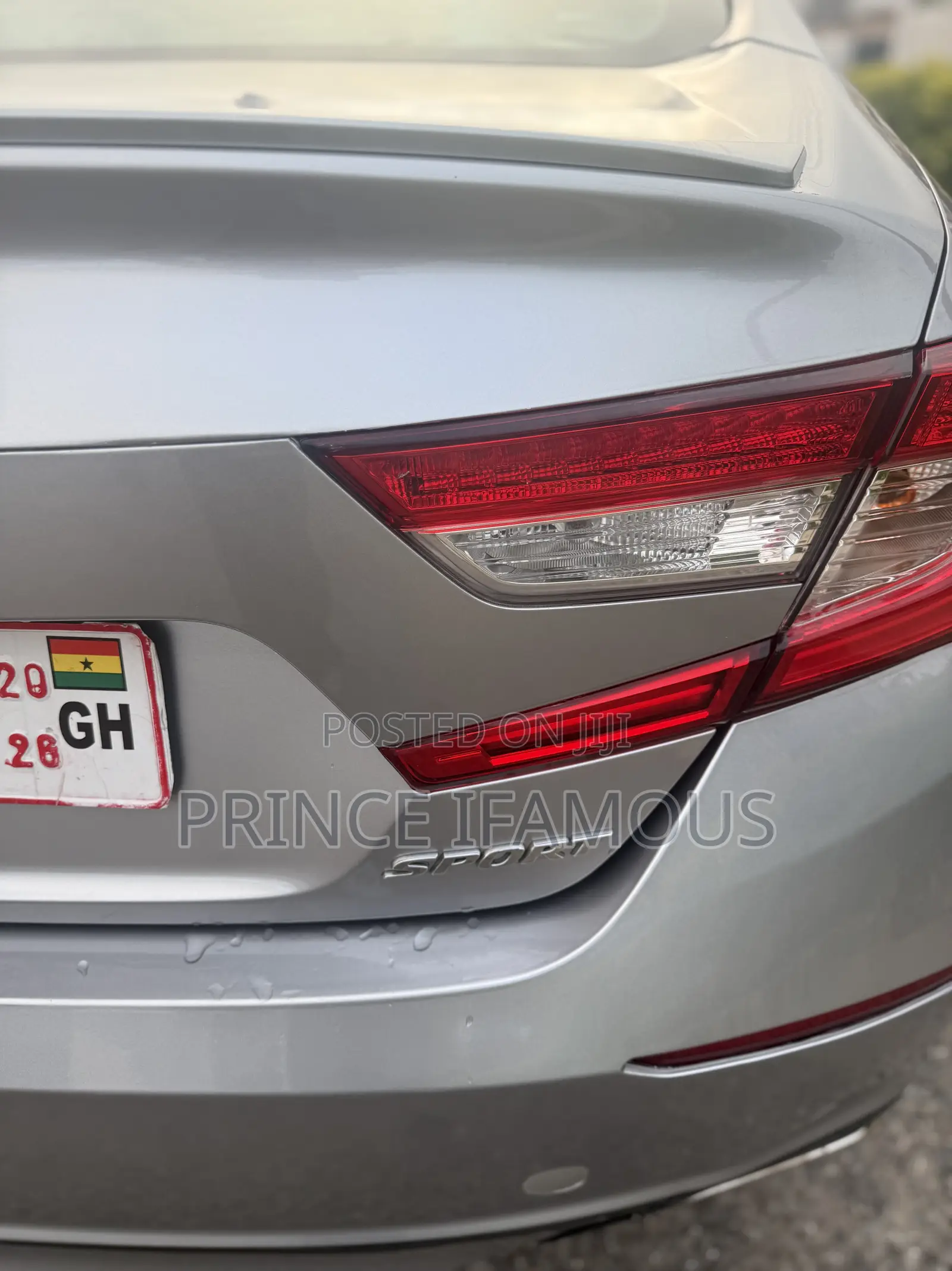 Honda Accord Sport 2018 Silver
