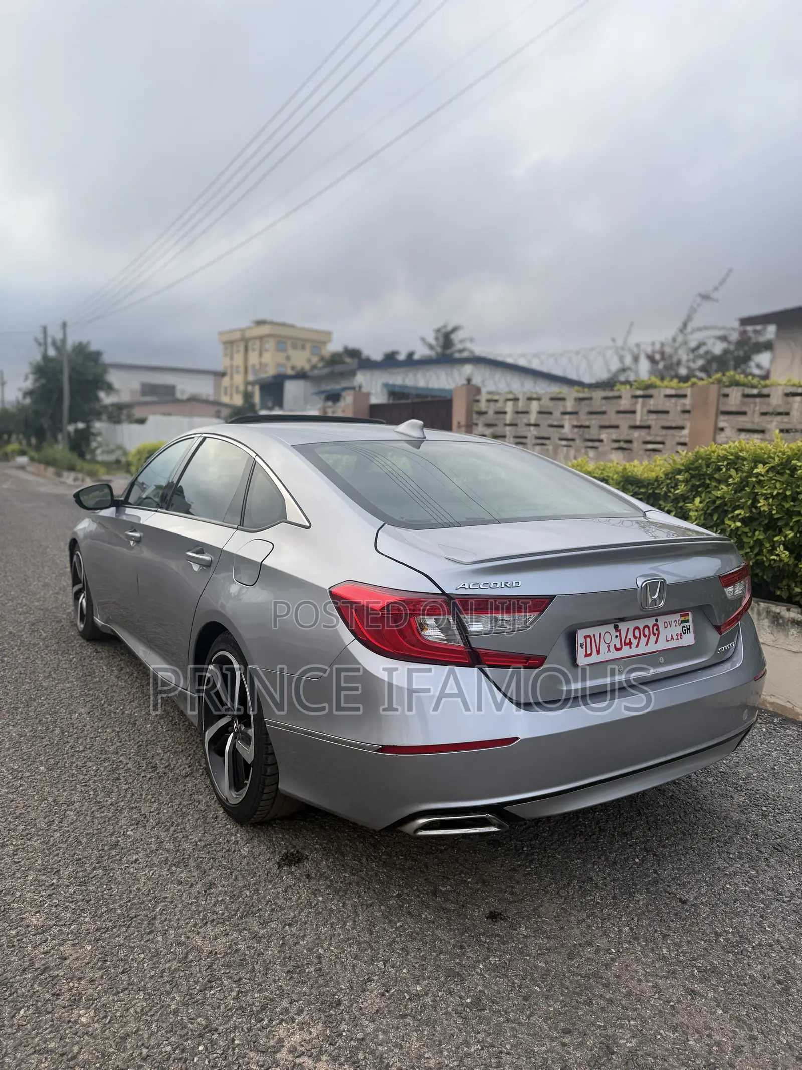 Honda Accord Sport 2018 Silver