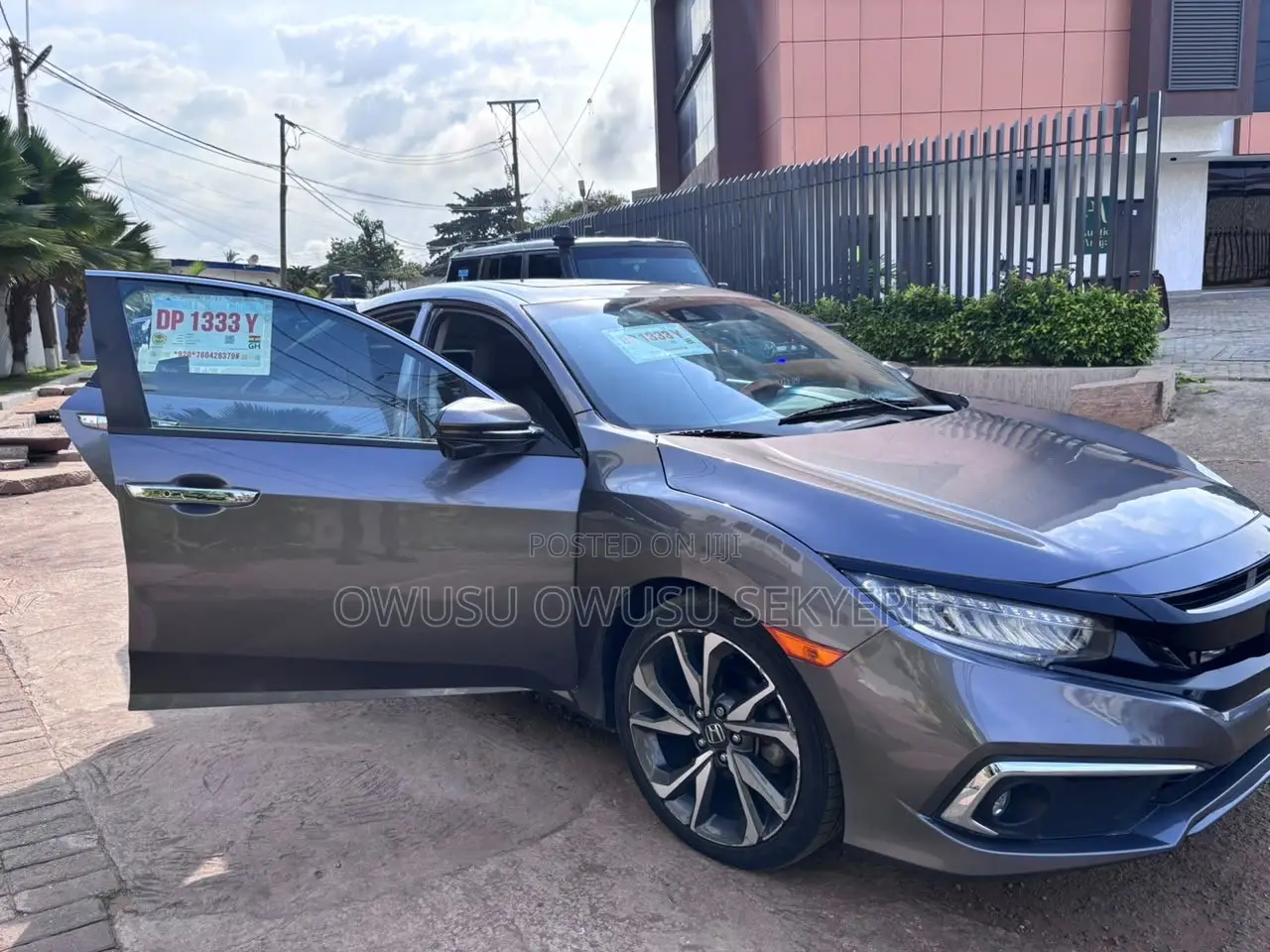 Honda Civic Touring Sedan 2020 Gray
