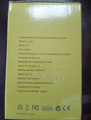 Induction Speakers/Powerbank