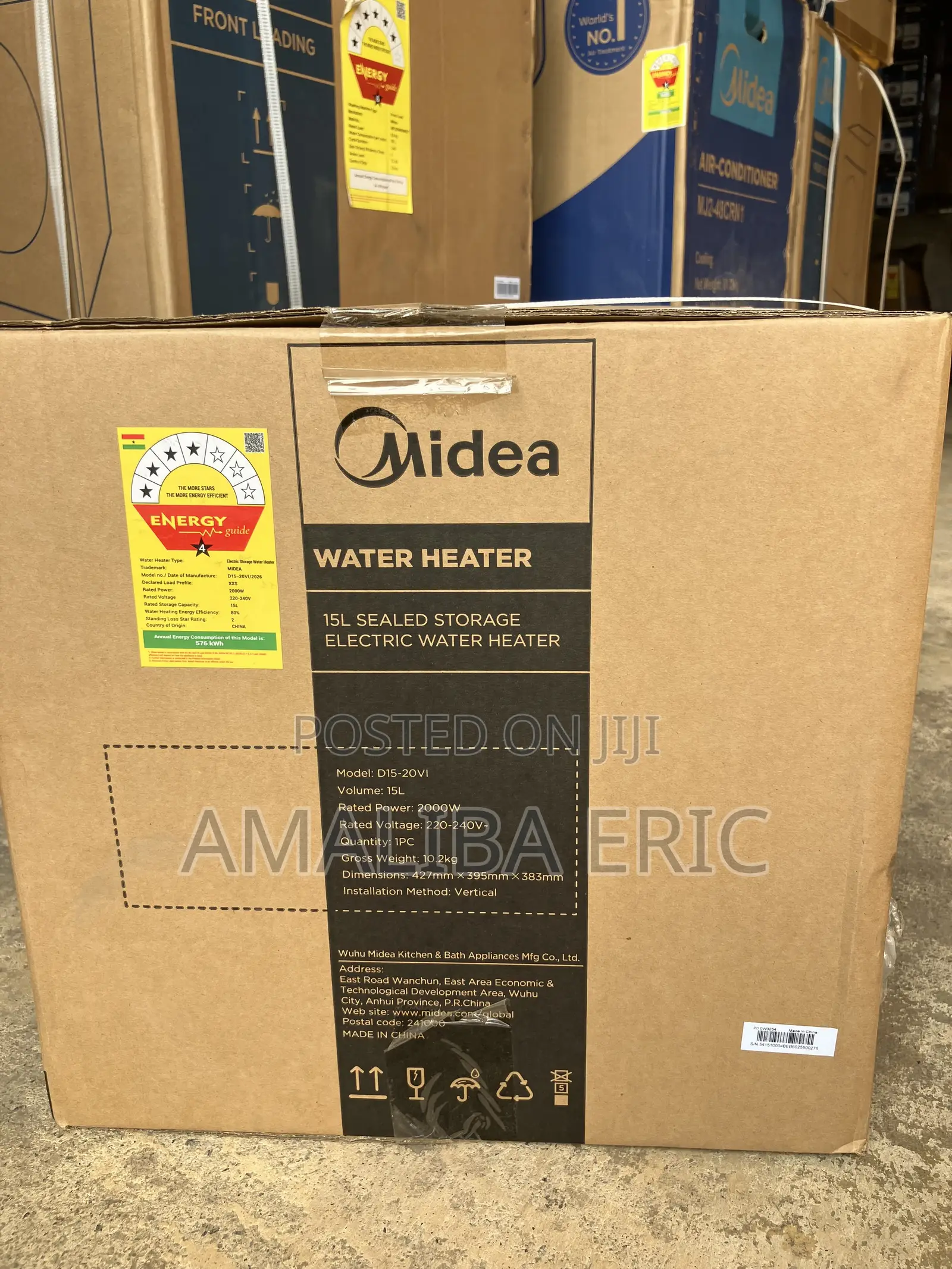 Midea 15 Litres Water Heater