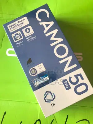 New Tecno Camon 50 Pro 256 GB Black