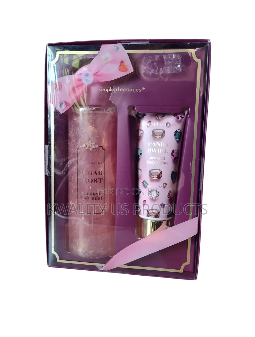 SimplePleasures Body Mist and Body Lotion Set