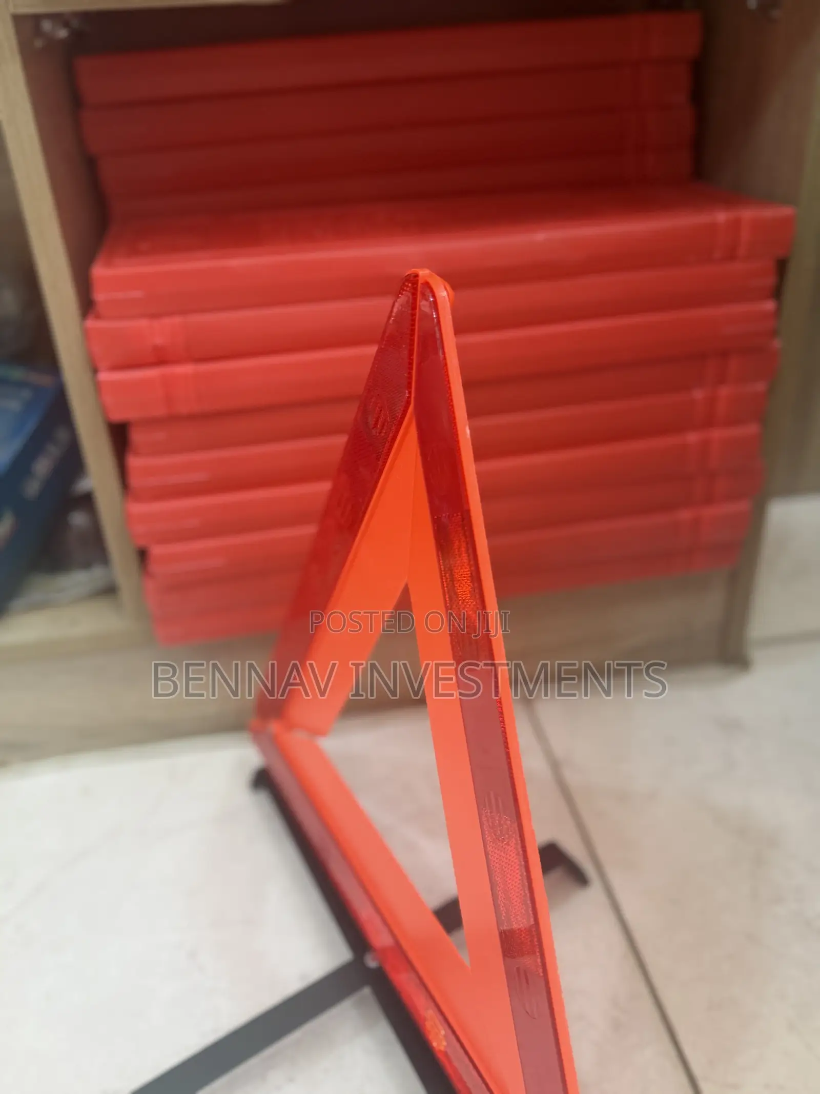 Pair of Reflective Warning Triangles