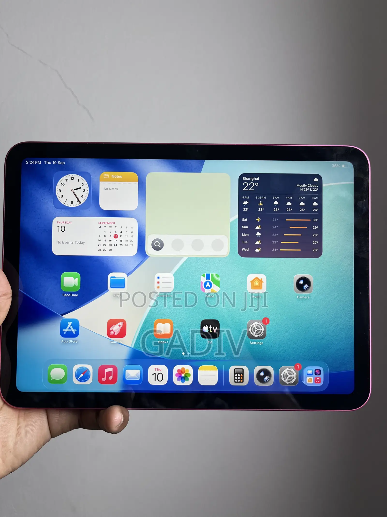 Apple iPad (2025) 256 GB Pink