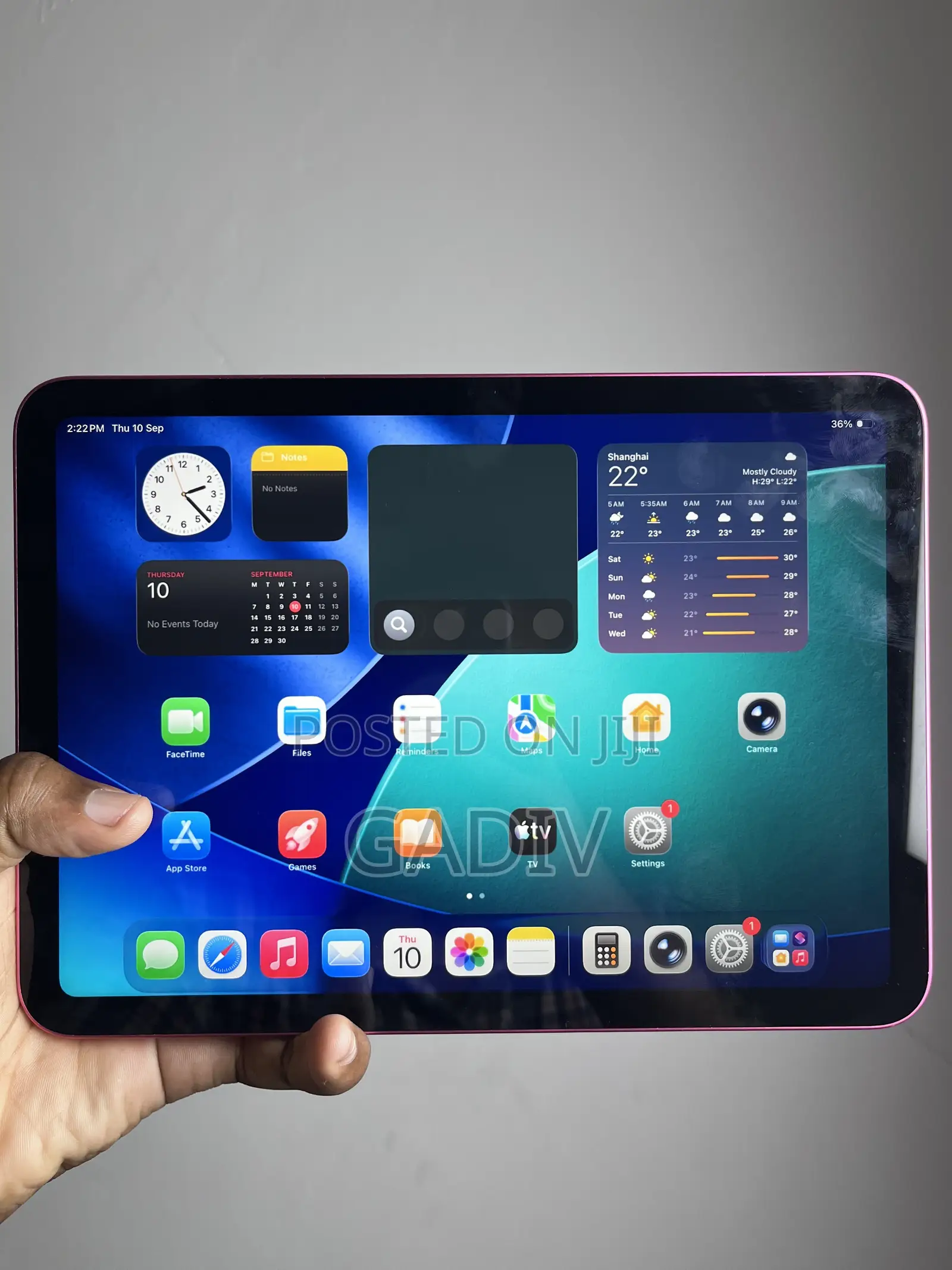 Apple iPad (2025) 256 GB Pink