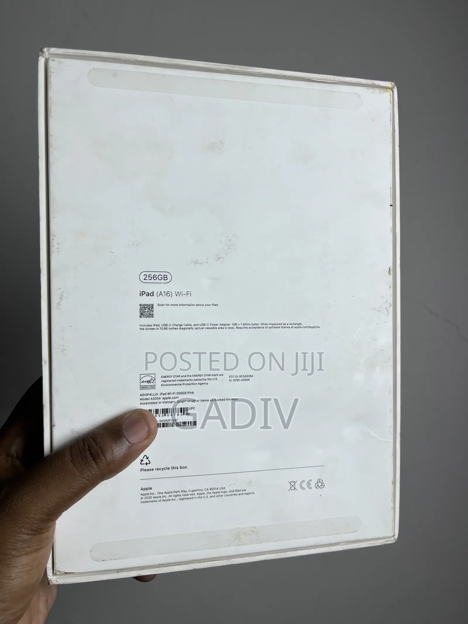 Apple iPad (2025) 256 GB Pink