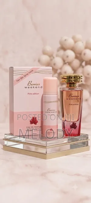 Berries Weekend Pink Edition Eau De Parfum Set