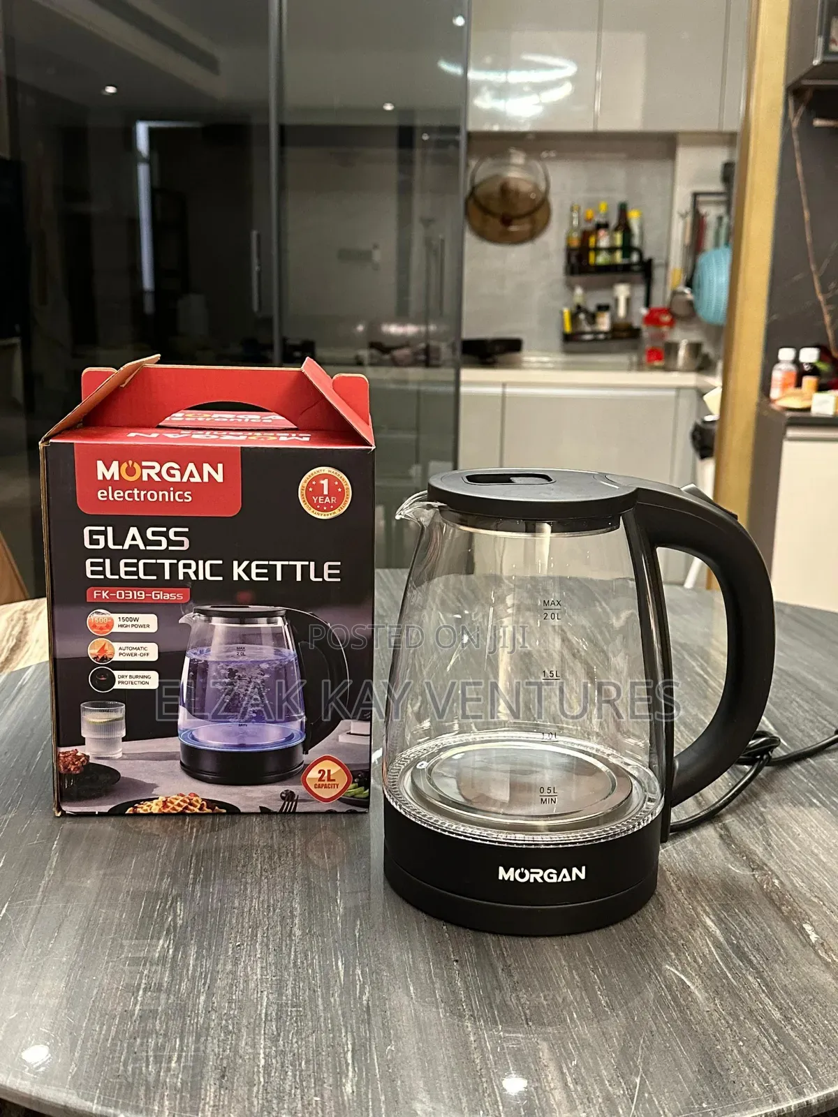 Borosilicate Glass Kettle