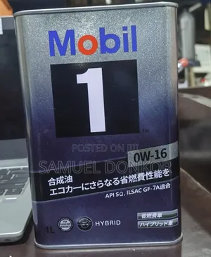 Mobil 1 0w16 Fully Synthetic Engine Oil