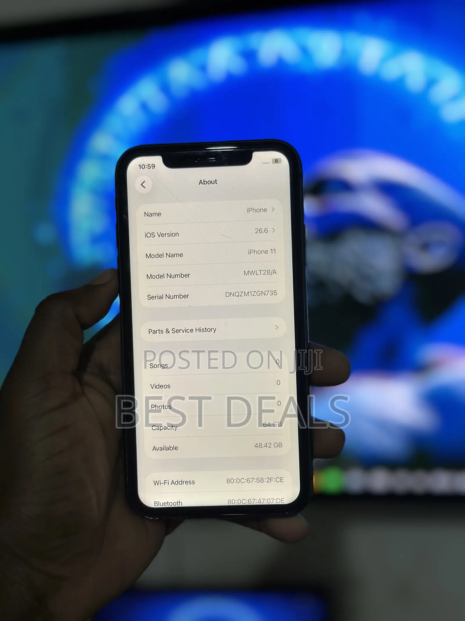 Apple iPhone 11 64 GB Black
