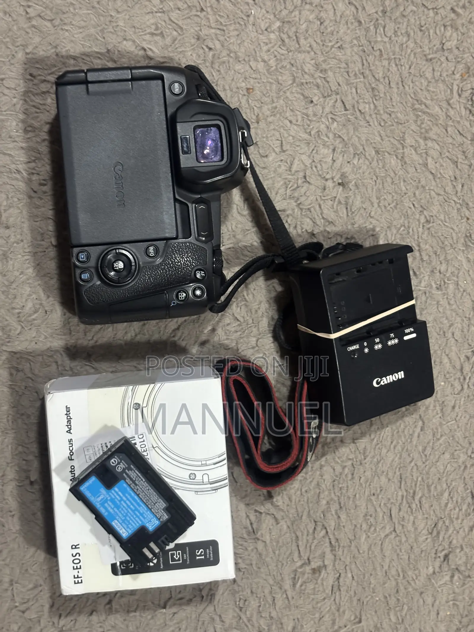Canon Eos R With Adapter